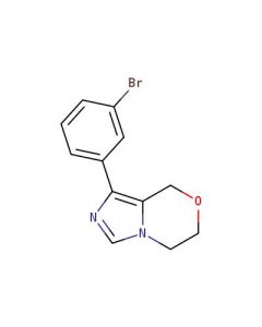 Astatech 1-(3-BROMOPHENYL)-5,6-DIHYDRO-8H-IMIDAZO[5,1-C][1,4]OXAZINE; 1G; Purity 95%; MDL-MFCD30531009